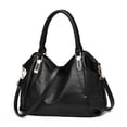 thumbnail image 1 of Bolsos de mujer, bolsos de piel sintética de gran capacidad, bolsos con asa superior, 1 of 5