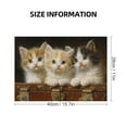 thumbnail image 2 of Patifu Impossible Wooden Puzzles Cute Cat Model Eco-Friendly Gift for Family Friends Mother's Day Entertainment 300 PCS, 2 of 6