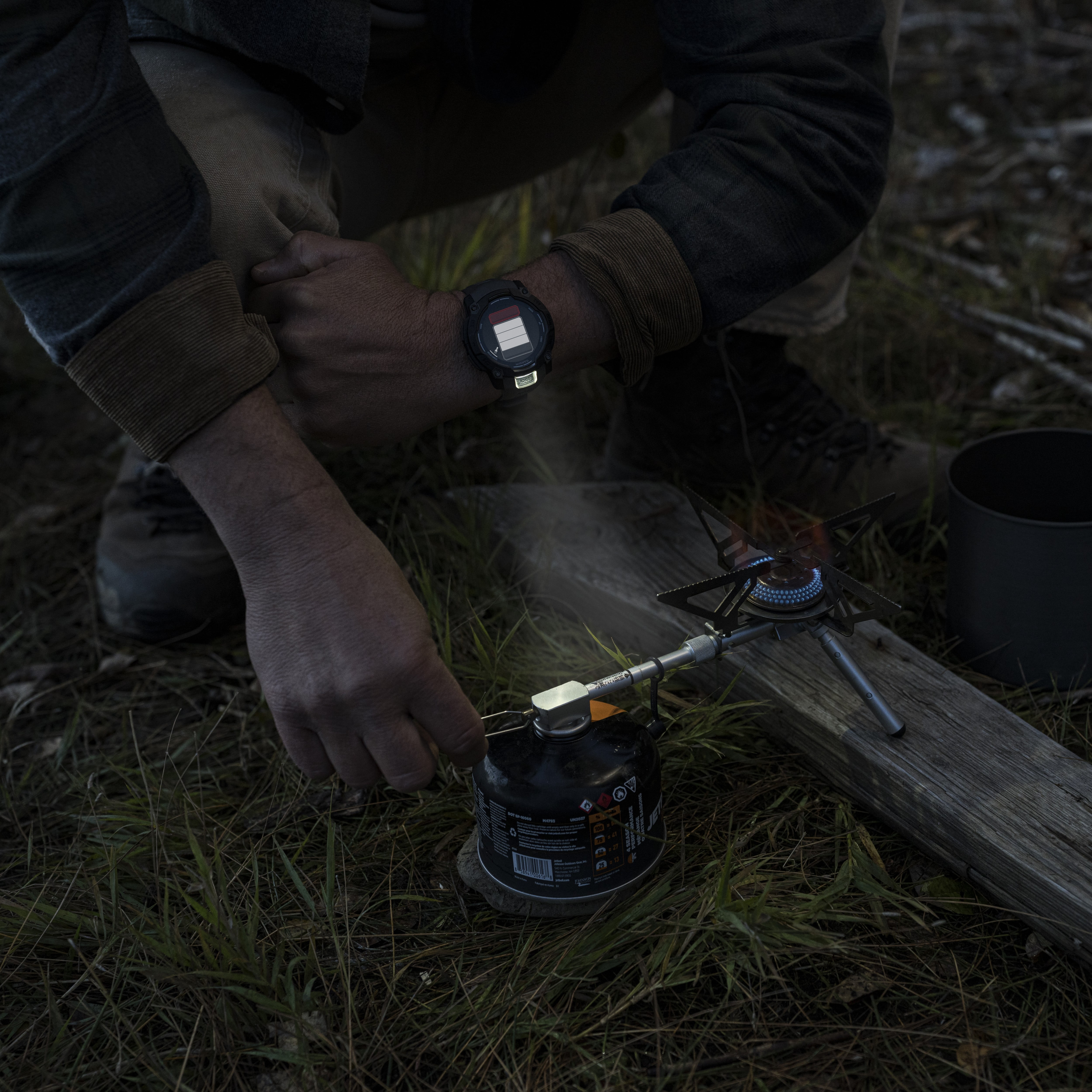 Garmin Instinct® 3 AMOLED GPS Smartwatch - 50-mm - Charcoal Black with Black Band