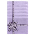thumbnail image 2 of American Soft Linen Luxury 35x70 Jumbo Large Bath Towel, 100% Cotton Turkish Bath Towel Sheet, Lilac, 2 of 9