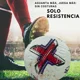 thumbnail image 5 of Balón Fútbol No.5 Híbrido Termosellado Blanco Rojo con Bomba Infladora, 5 of 9