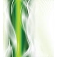 thumbnail image 3 of Ambesonne Abstract Duvet Cover Sets, Cool Wavy Floral, 2-Queen, Dark Green White, 3 of 7