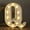 Q, variant on LED Letter Lights Sign Letters Light Up Letters Sign for Night Light Wedding Birthday Party Battery Powered Christmas Lamp Home Bar