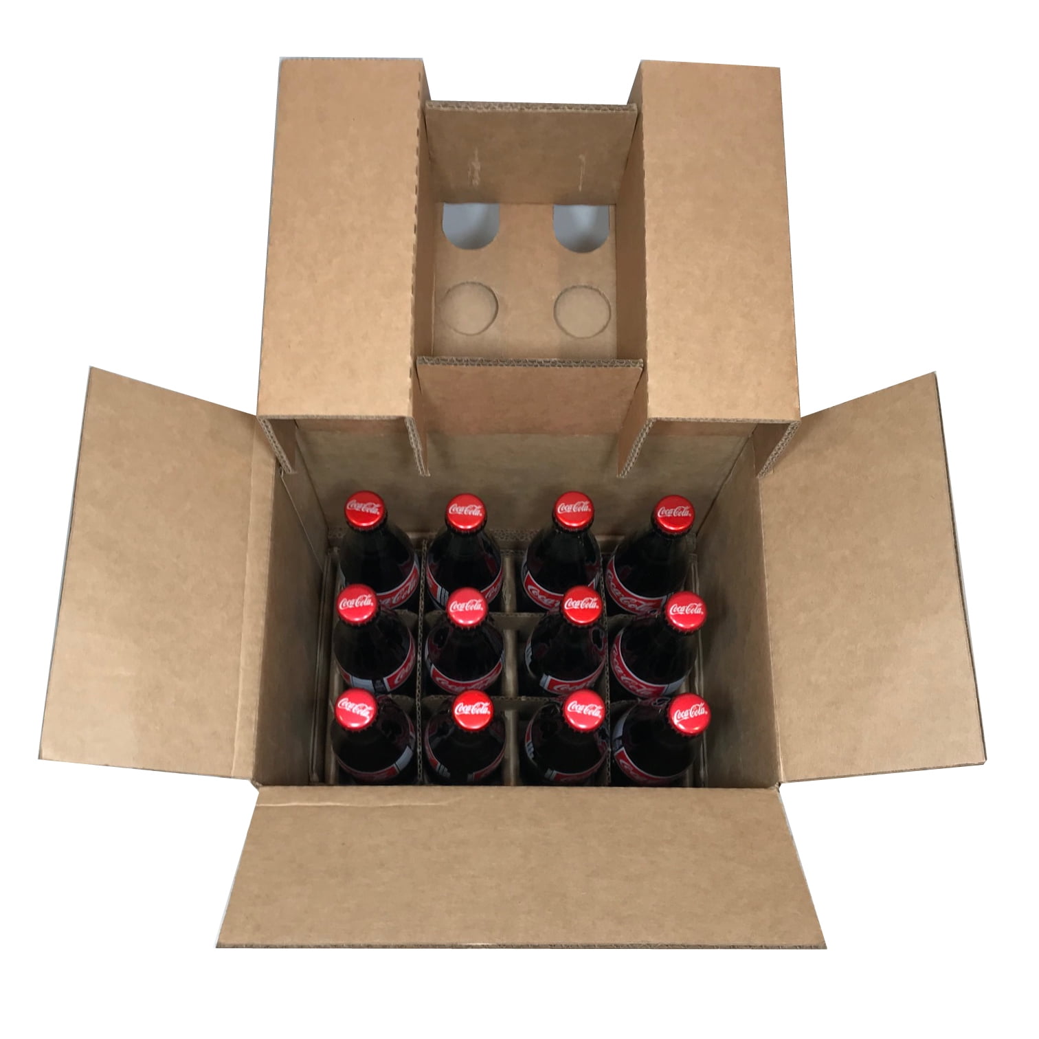 Mexican Coca Cola Glass Bottles 12 oz 10PK -Coke with Real Cane Sugar