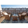 thumbnail image 2 of Linon Home Décor Le Soleil Area Rug Collection, Ivory and Yellow, 5' x 7', 2 of 5