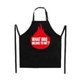 thumbnail image 1 of SBYOJLPB Aprons Clearance Kitchen Essentials Aprons for Men Aprons for Chefs - Texted Aprons for Men and Women Valentine'S Day Baking Gift Men'S Cooking Apron 2 Pockets, 1 of 1