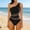 A394 Black, variant on Women's One Piece Swimsuits One Shoulder Mesh Patchwork Monokini Tummy Control Bathing Suit High Cut Slimming Swimwear
