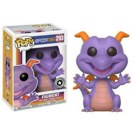Funko Pop! Disney Collectible Vinyl Figure, Parks Figment Exclusive 375"
