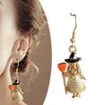 thumbnail image 2 of Eye Catching Bat Shape Ear Jewelry Detailed Painting And Featherlight Design Matching Both Casual And Party Attire, 2 of 9