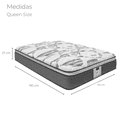 thumbnail image 2 of Colchón Queen Size MoonCare Antiácaros + Almohadas Standar + Juego de Sabanas + Complemento, 2 of 8