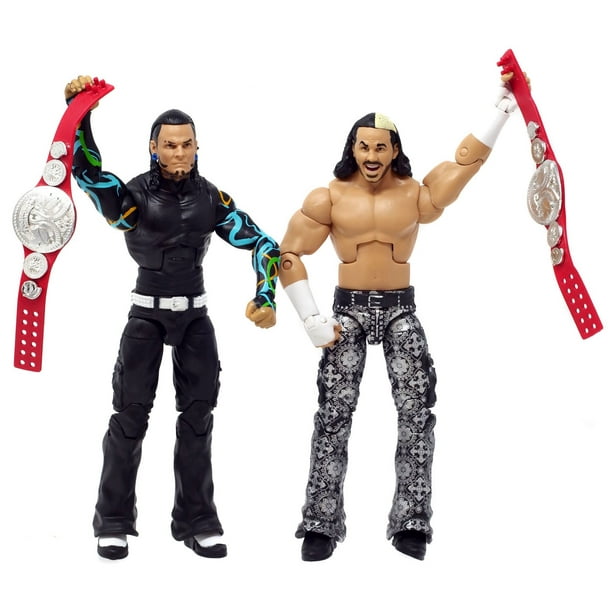 Wwe Wrestling Jeff Hardy Matt Hardy Action Figure 2 Pack Hardy Boyz Team Xtreme No Packaging Walmart Com Walmart Com