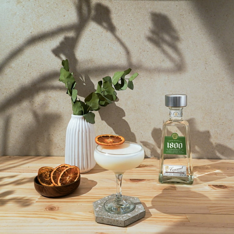 1800 Tequila Coconut, 200 ml Glass Bottle, 35% ABV - Walmart.com