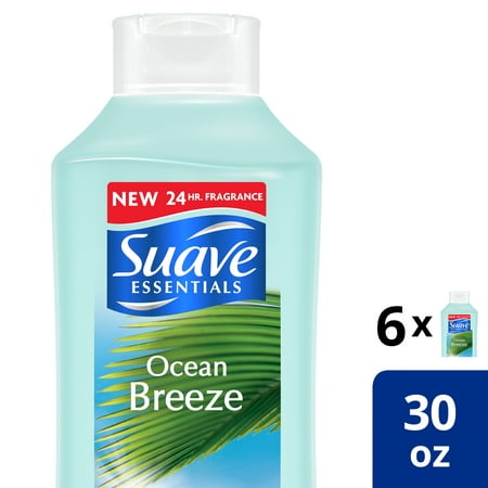(6 count) Suave Ocean Breeze Moisturizing Shampoo for Dry Hair 30 (Best Suave Shampoo For Dry Hair)
