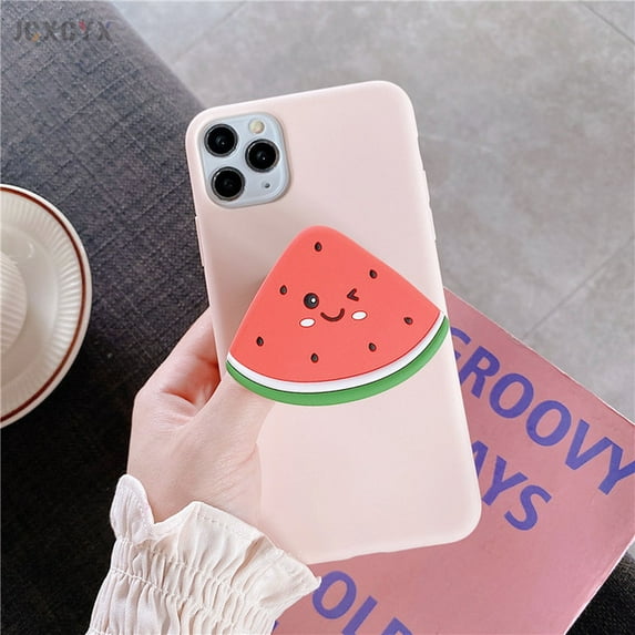 Iphone 11 Case Luxury Cute Cartoon Fruit Avocado Soft silicone Phone Ccase for iPhone X XR XS 11 Pro Max 12 MiNi 6S 7 8 plus Holder cover