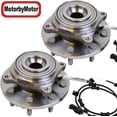 thumbnail image 2 of MotorbyMotor 515162 Front Wheel Bearing & Hub Assembly Fits for 2014-2018 Ram 2500, 2013-2018 Ram 3500 Wheel Hub w/8 Lugs, w/ABS (Set of 2), 2 of 7