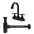 thumbnail image 1 of CESPOL NEGRO CON MEZCLADORA PARA LAVABO BAUEN KIT, 1 of 7