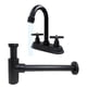 thumbnail image 1 of CESPOL NEGRO CON MEZCLADORA PARA LAVABO BAUEN KIT, 1 of 7