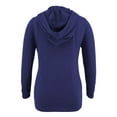 thumbnail image 4 of Fengqque Comfortable and Convenient Women's Nursing Tops Solid Color Print Short Sleeve Breastfeeding Clothes Top Casual Hoodie, 4 of 4