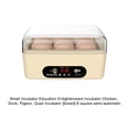 thumbnail image 3 of Billuyoard Instale una cubierta transparente sin esfuerzo Temperatura de aire caliente ajustable Giro automático de huevos Fácil de observar Incubadoras de huevos Semiautomático, 3 of 6