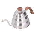 thumbnail image 4 of Drip Kettle, Non-skid Coffee Pot, Silver For Home 1L, 4 of 8