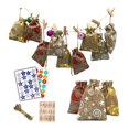thumbnail image 1 of Calendario de Adviento de Navidad de 24 piezas, bolsa de regalo DIY, cuenta atrás de Año Nuevo 2022, regalos de Navidad, regalos de Navidad Natal, venta al por mayor, 1 of 4