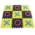 thumbnail image 1 of S&S Worldwide Jumbo Tic-Tac-Toe, 3' Square Foam Board, Storage Box with Handle Included, 5 X's and O's, 1 of 2