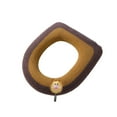 thumbnail image 2 of Cubreasiento de Inodoro Lavable, Cojín Suave, Alfombrilla Calefactable, Protector con Fibra de Poliéster, 42 x 37 cm para Baño, Aseo, 2 of 3