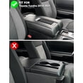 thumbnail image 3 of KBH Center Console Cover for Toyota Tundra 2014-2021, Car Armrest Cushion Pad for Tundra Accessories, Anti-Scratch Leather Middle Console Cover, Gray, 3 of 9