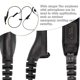 thumbnail image 5 of Seitruly Ear Hanger Auriculares con micrófono Auricular Auricular de vigilancia con tubo acústico Gancho para la oreja de trabajo al aire Teléfono y Comunicación, 5 of 6