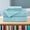Aqua Blue, variant on Elegant Comfort Queen Size 4-Piece Breathable Sheet Set, Deep Pockets, Microfiber
