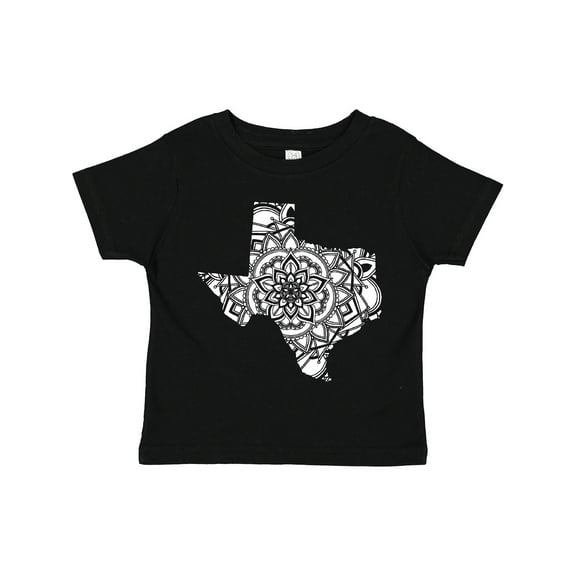 Inktastic Texas Silhouette Mandala Boys or Girls Toddler T-Shirt