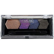 Maybelline New York Silk Eyeshadow Quad, Smokey Night, 0.09 Oz