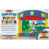 Melissa & Doug Tabletop Puppet Theater, Sturdy Wooden Construction