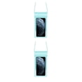 thumbnail image 2 of Methold Funda para teléfono Impermeable Deportes acuáticos Natación Subacuática Pantalla táctil Teléfono móvil Bolsa seca con cordón Azul claro 2piezas, 2 of 6