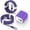 Purple, variant on USB C Block, 2-Port 20W Type C Fast Charging Block with 6ft Type C Cable + USB C to C Charging Cords, Wall Charger Type C Charger USB C Charger Block Fits for iPhone 17 16 15 Charger[Blue]