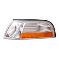 thumbnail image 5 of CarLights360: For Mercury Grand Marquis Corner Signal / Side Marker Light Assembly 2003 2004 2005 Driver Side | Chrome | DOT Certified | FO2520171, 5 of 7
