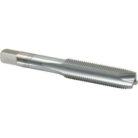 

Made in USA M12x1.25 Metric Fine D5 3 Flute Chrome Finish HSS Spiral Point Tap Plug Chamfer Right Hand Thread 3-3/8 OAL 1-21/32 Thread Length 0.367 Shank Diam