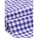 thumbnail image 5 of INSPIRAR CHIC Blusa de Mujer de Verano con Cuello Cuadrado y Mangas Cortas de Gingham L Azul Blanco, 5 of 6
