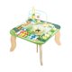 thumbnail image 1 of Mesa de actividades para bebé, educación temprana, xilófono portátil multifuncional de madera, laberinto de cuentas, juguetes sensoriales, centro de a, 1 of 9