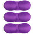 thumbnail image 1 of Sleep Mask Pack of 3, Light Blocking 3D Eye Masks for Sleeping, Blindfold for Side Sleeper, 1 of 5