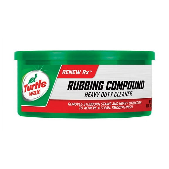 1 PC,Turtel Wax T230A Rubbing Compound Paste, 10.5 Oz