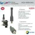 thumbnail image 2 of L-Com HGV-4958-04U 4.9 - 5.8 GHz 4 dBi Omnidirectional Antenna - N-Female Connector, 2 of 2