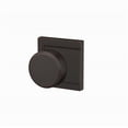 thumbnail image 2 of Schlage Fc172-Swa-Uld Custom Swanson Non-Turning Two-Sided Dummy Door Knob Set - Black, 2 of 7