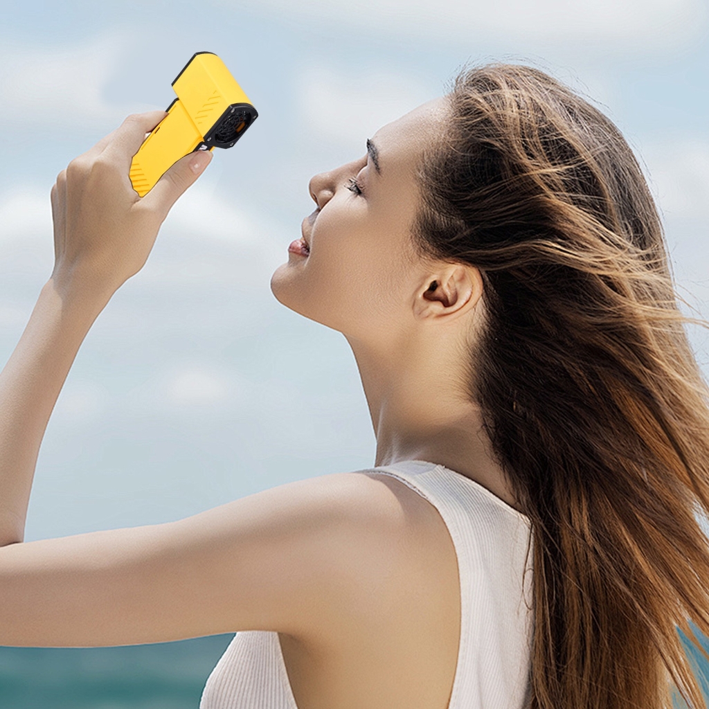 WINDLAND Cordless Fan Light Weight Dust Blower Handheld Engine Fan Air Duster 130000RPM for Women Men Computer Cleaning Outdoor