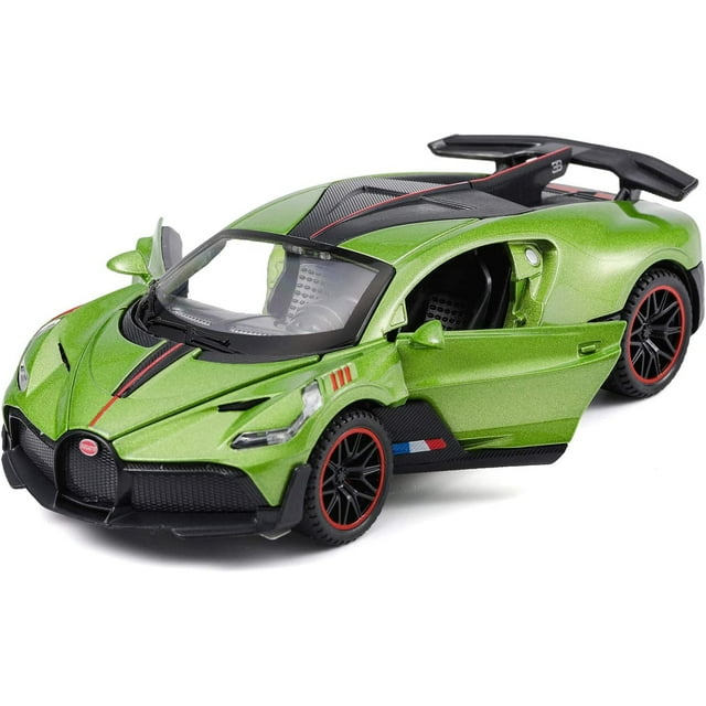 Maqueta de coche Bugatti Divo de metal fundido a presión para niños de 3 a 12 años