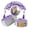 Purple, variant on Toddler Leash, 4.9ft Anti Lost Wrist Link for Toddlers with Induction Lock, Child Leash Harness, Leash for Kids (Light Blue)