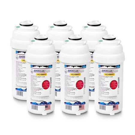 

HTVZ8BLPV-WF HTVZ8BLSS NF HTVZ8BLSS WF HTVZ8BLSS-NF Compatible Water Filters Made by American Filter Company™- AFC-EWH-9 Made in U.S.A (6 Pack)