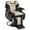 Champagne, variant on BarberPub Hydraulic Barber Chair Salon, Faux Leather Beauty Chair Spa Styling Equipment Black 8702