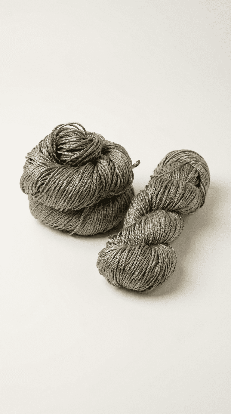 Knitsilk 3 Ply 100% Mulberry Silk Lace Weight Yarn | Perfect for Knitting & Crocheting and Weaving | Fine Quality Silk Yarn for Luxurious Creating Projects.(50 Grams – 260 Yards, Olive)(Pack of 2)