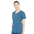 thumbnail image 4 of Cherokee Workwear Professionals Women's Scrubs Top Mock Wrap WW655, 4 of 5